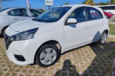 Nissan March for rental in Cancun